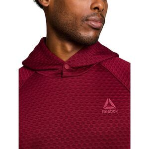 Reebok Men's Surge Textured Knit Pullover Hoodie Sweatshirt Size M